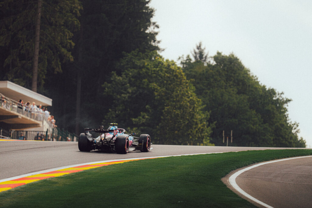 Alpine to start Belgian GP from P10 and P11 after tough qualifying
