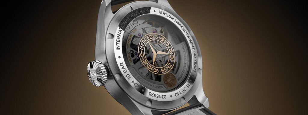 Mercedes-Benz marks 140th anniversary with IWC Schaffhausen