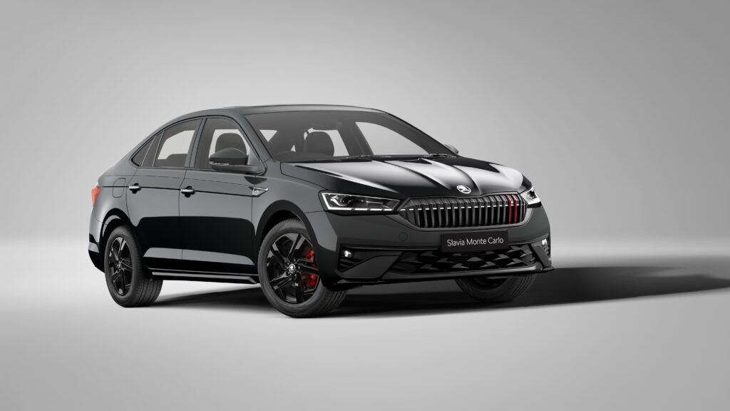 Skoda updates the Slavia saloon for India