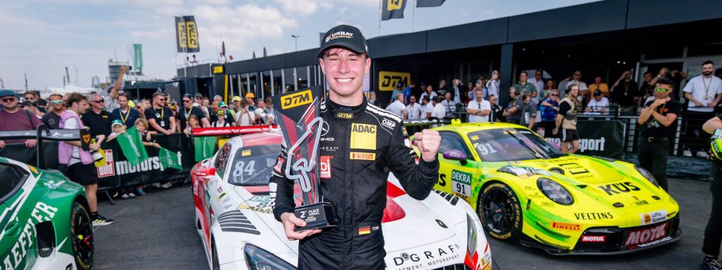 Tom Kalender takes maiden DTM podium for Mercedes-AMG at the Nürburgring