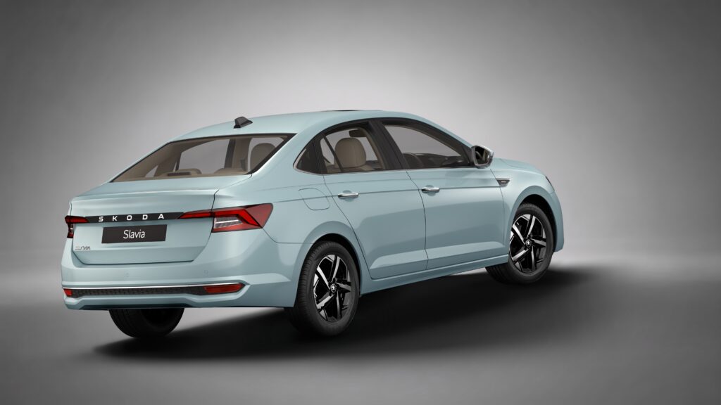 Skoda updates the Slavia saloon for India