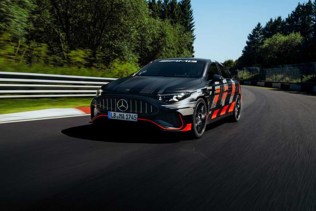 Mercedes-AMG CLA 45 sets a Nürburgring record for its class