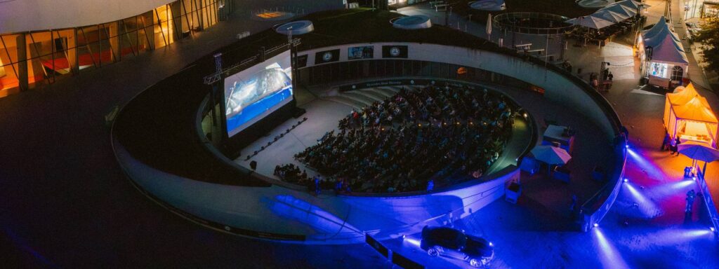 Mercedes-Benz Museum opens its 2026 open-air cinema season