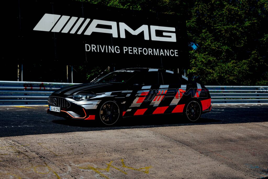 Mercedes-AMG CLA 45 sets a Nürburgring record for its class