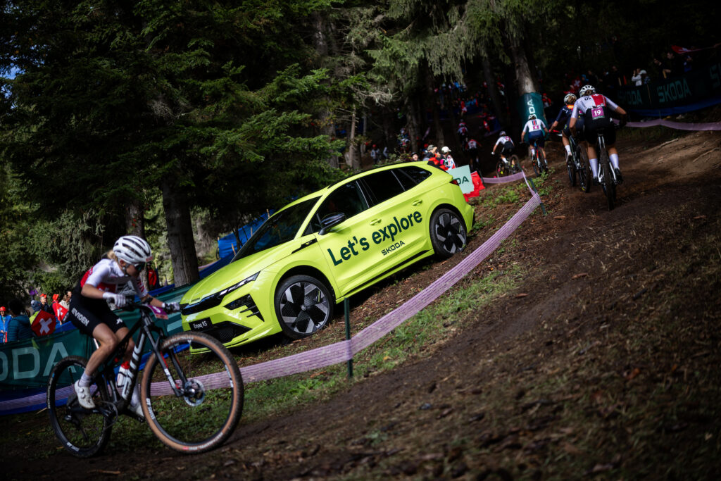 Skoda returns as official partner of the UCI Mountain Bike World Championships