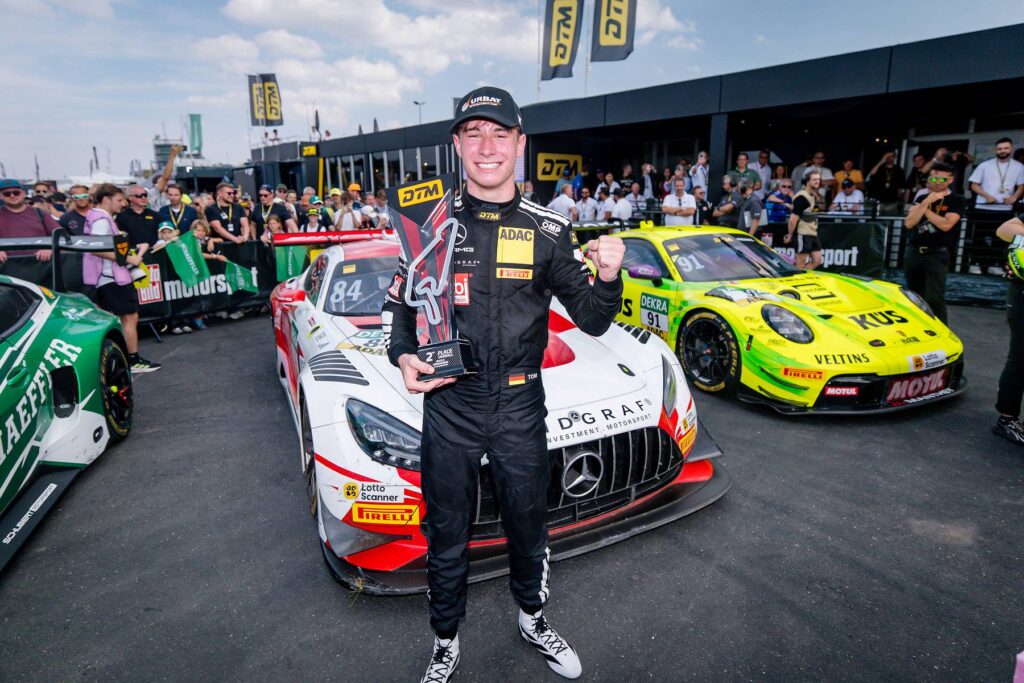 Tom Kalender takes maiden DTM podium for Mercedes-AMG at the Nürburgring