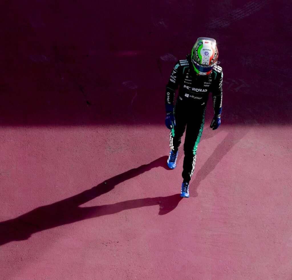 Mercedes' Russell misses Monza pole by 0.060 seconds