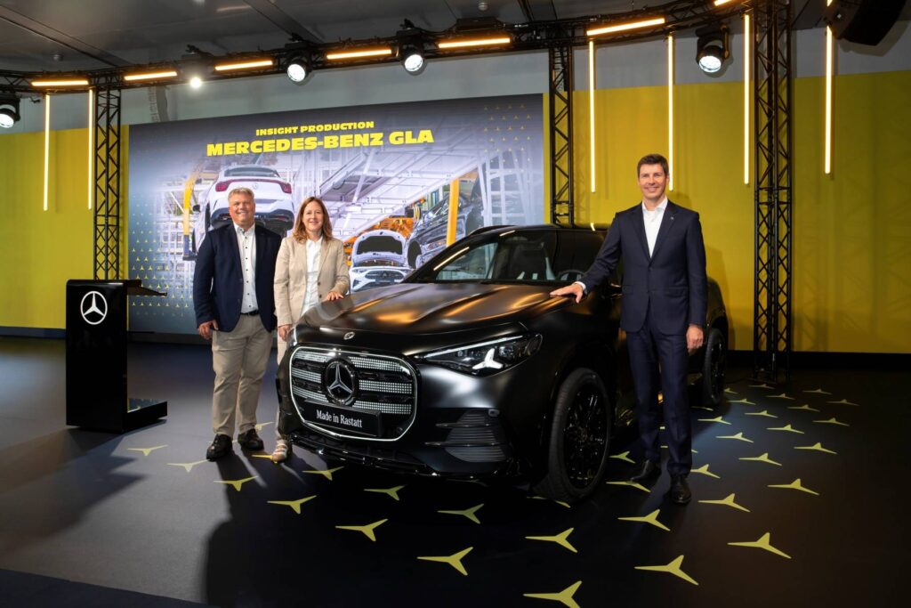 Mercedes-Benz starts production of the new GLA in Rastatt