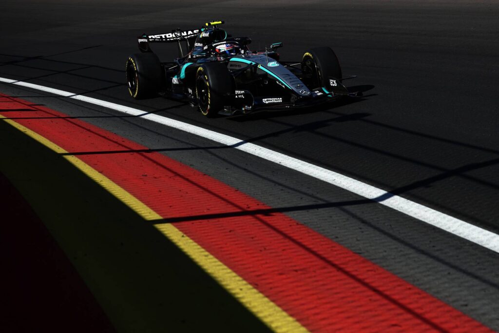 Russell and Antonelli lead Friday practice at Madrid's new Madring