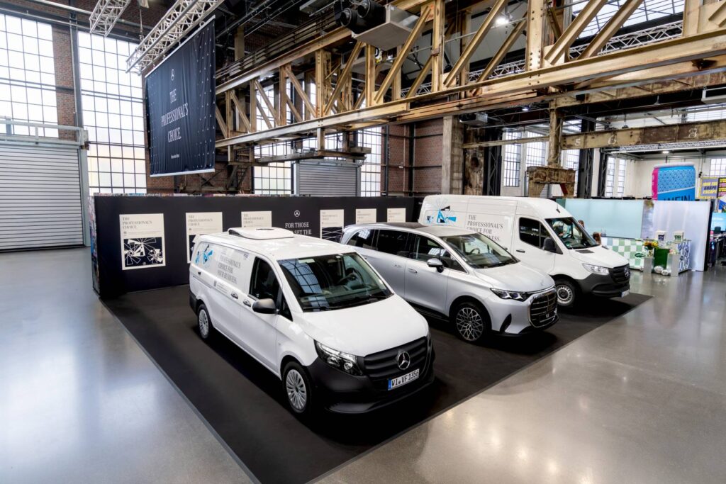 Mercedes-Benz takes refrigerated Vito, Sprinter and eSprinter vans to Rolling Pin 2026