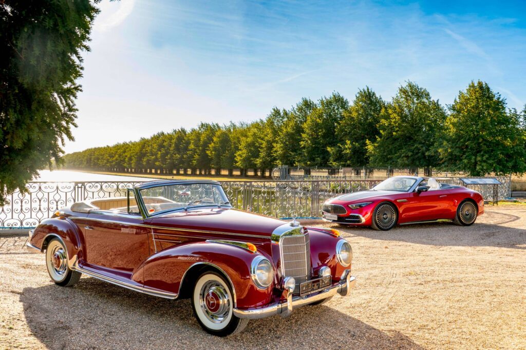 Mercedes-Benz shows bespoke S-Class and 300 SL at Hampton Court