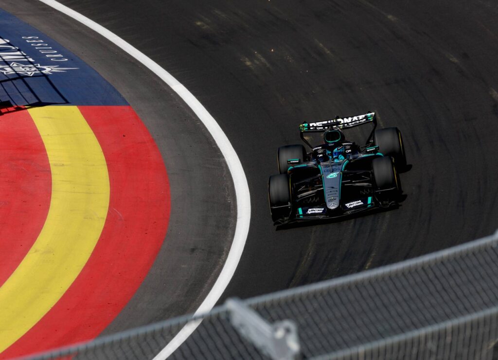 Russell and Antonelli lead Friday practice at Madrid's new Madring