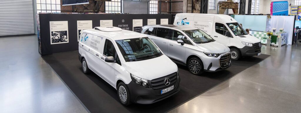 Mercedes-Benz takes refrigerated Vito, Sprinter and eSprinter vans to Rolling Pin 2026